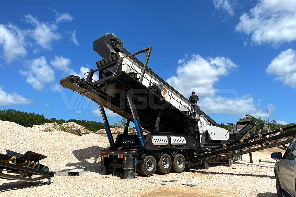 stone crusher, mobile stone crusher, Vanguard Machinery