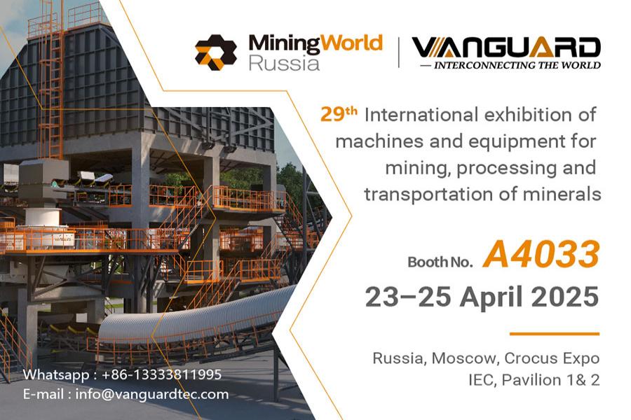 Vanguard Machinery Debuts at the Mining World Russia 2025