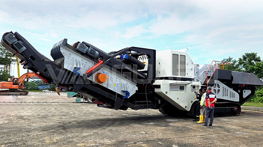 crawler-type Mobile Crushing Plant, Mobile Crushing Plant, Vanguard Machinery